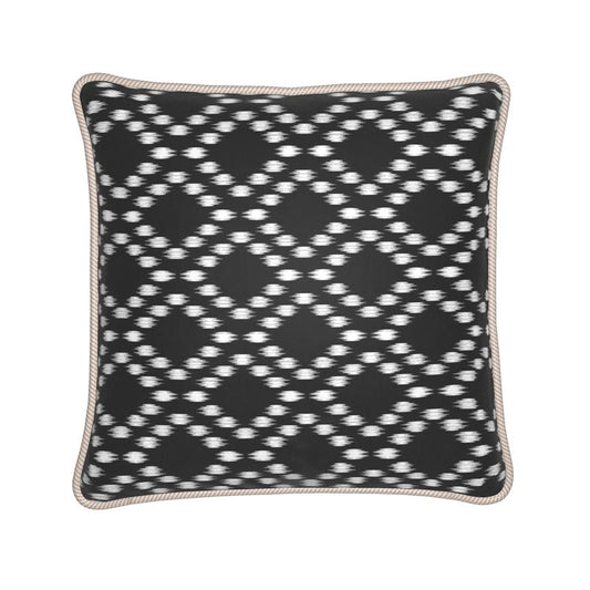 Noire Silk Cushion
