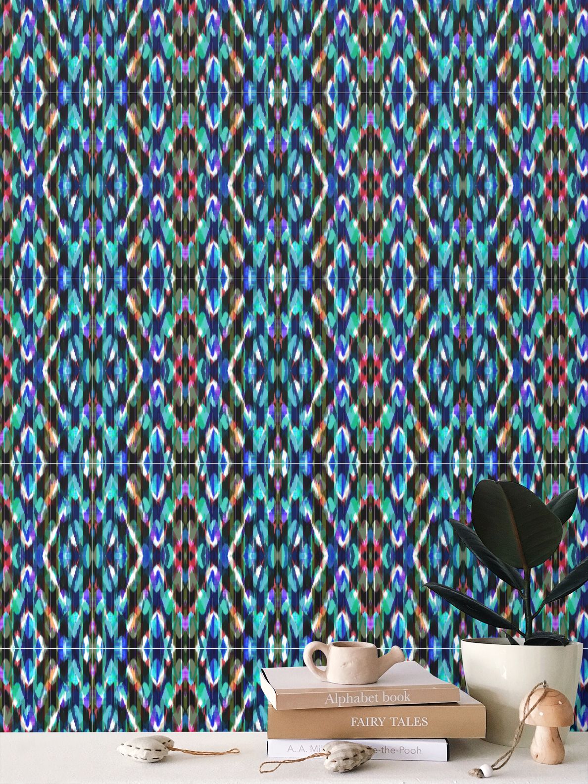 Botanist Multicolour Wallpaper