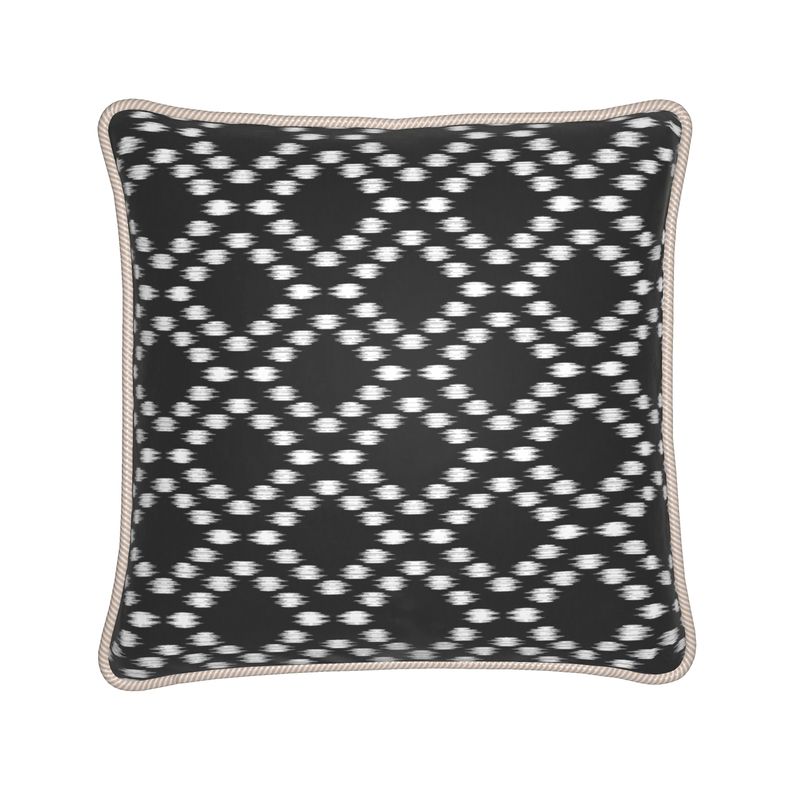 Noire Silk Cushion