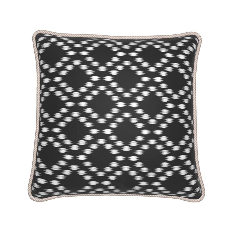 Noire Silk Cushion