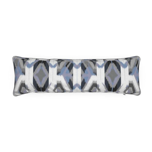 Mist Bolster Cushion-White/Grey