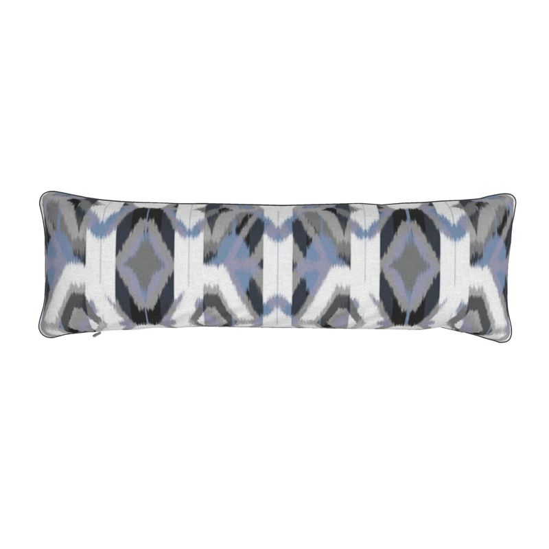 Mist Bolster Cushion-White/Grey