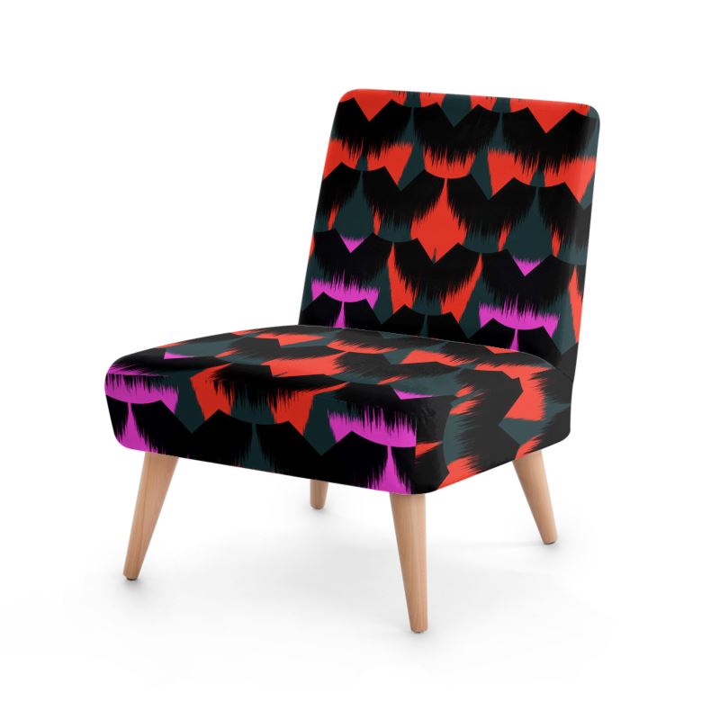 Kambera Occasional Chair-Black/Red