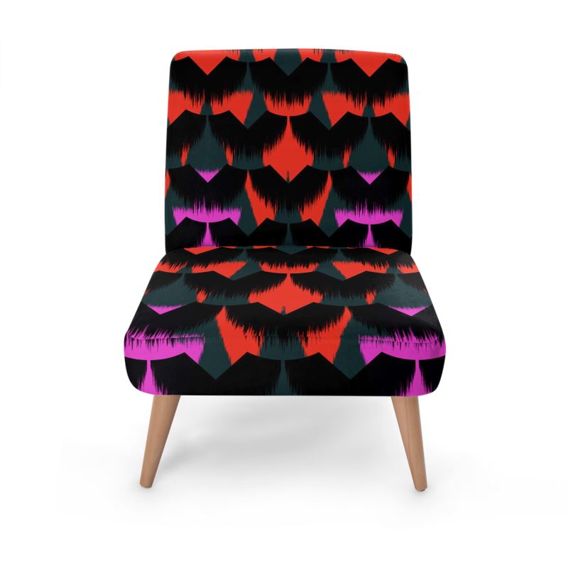 Kambera Occasional Chair-Black/Red