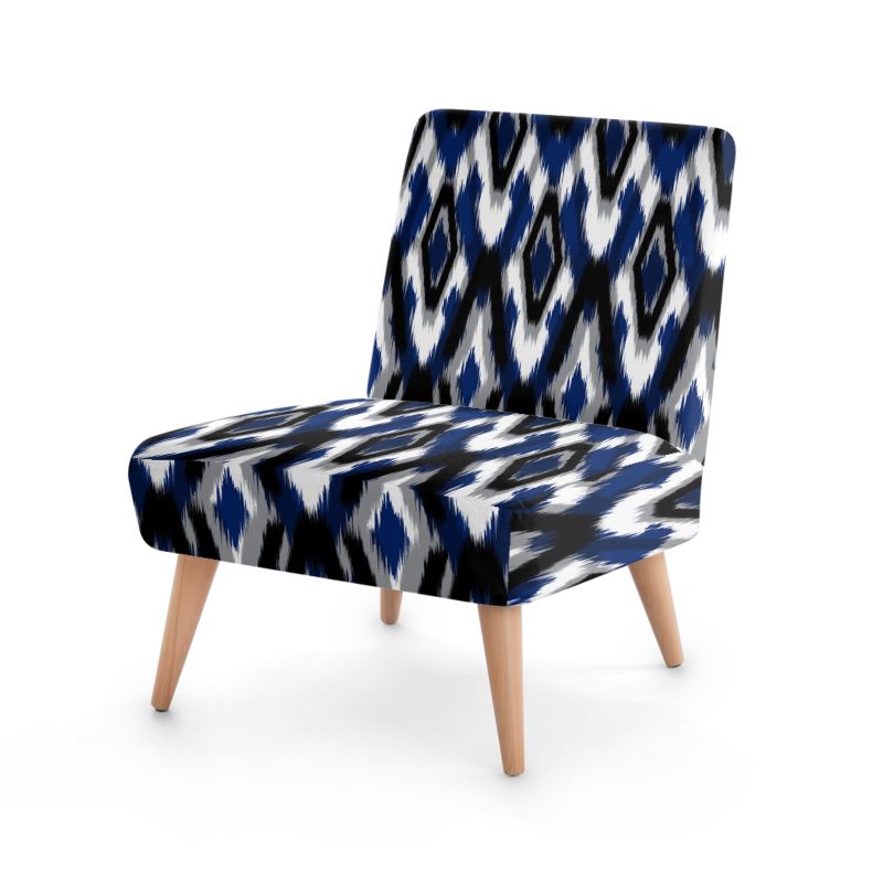 Calvin Occasional Chair-Dark blue