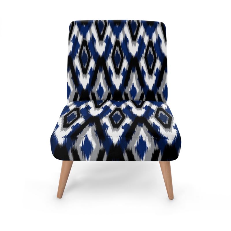 Calvin Occasional Chair-Dark blue