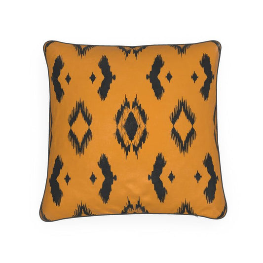 Curry Velvet Cushion